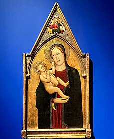 Anonimo giottesco, Madonna col Bambino.