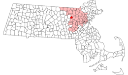 Boxborough – Mappa