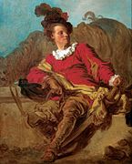 Jean-Honoré Fragonard - Jean-Claude Richard, l'abbé de Saint-Non, vestit a l'espanyola