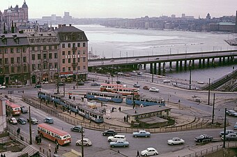 Södermalmstorg 1964.