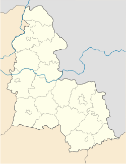 Zhykhove is located in Sumy Oblast