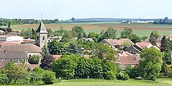 Skyline of Mandres-la-Côte