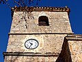 Torre y reló de la ilesia.