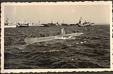 German Submarine U28 in Cadiz