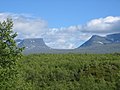 Laponská brána v národnom parku Abisko