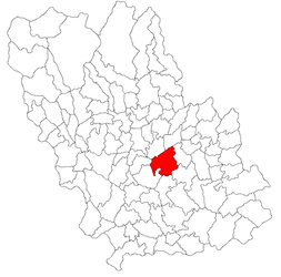 Location in Prahova County