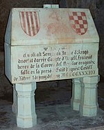 Sepulcro de Jaime II de Urgel