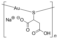 Image illustrative de l’article Aurothiomalate de sodium