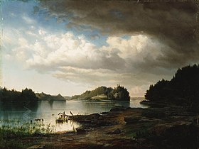 Finnish Lake Landscape, 1854