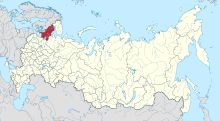 Map of Russia - Karelia.svg