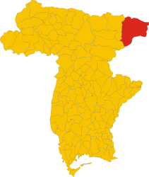 Tarvisio – Mappa