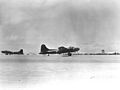 431st BS B-17Es take off for a search mission