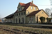 Stillgelegter Bahnhof in Markgröningen