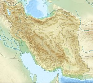 Cherta de localisazion: Iran