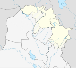 Şêladizê li ser nexşeya Başûrê Kurdistanê nîşan dide