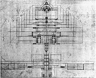 Plan du sanctuaire, par Andrea Palladio.