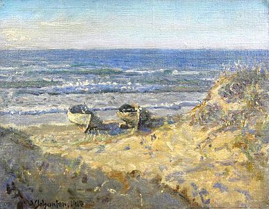 Tota koe Skagen moe Sonderstrand piluda (1910)