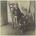 Man in electric chair, 1908