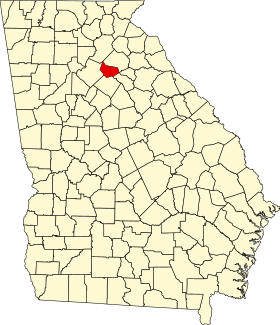 Localisation de Comté de Barrow(Barrow County)