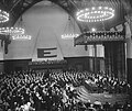 Image 29Meeting in the Hall of Knights in The Hague, during the Congress of Europe (9 May 1948) (from History of the European Union)