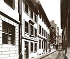 Falkoniergasse um das Jahr 1910