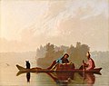 Image 1Fur Traders Descending the Missouri by Missouri painter George Caleb Bingham (from Missouri)