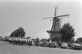 Israëlische wandelaars in Amsterdam-West (1971)