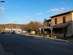 La place du village en 2023.