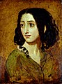 La comédienne Rachel par William Etty en 1840