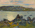 1909-10, Les coteaux de Belbeuf, oil on canvas, 60.5 x 73.5 cm