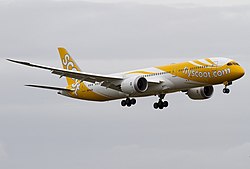 Boeing 787-9 der Scoot