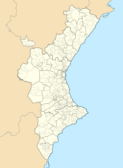 Pedreguer is located in Valencian Community