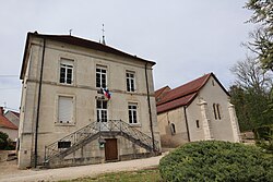 Skyline of Villey-sur-Tille