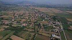 Air view of the village