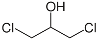 Strukturformel von 1,3-Dichlor-2-propanol