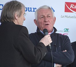 Jean-Pierre Danguillaume (rechts) tijdens de Vierdaagse van Duinkerke 2010