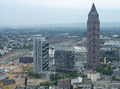 Bauplatz des "Tower 185", neben Matthäuskirche an der Messe