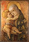 Madonna with Child/Crivelli, Tempera pada kayu, dipindahkan pada kanvas, 1470