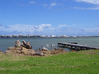 View of the San Juan Bay from the Cataño shore