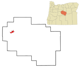 Prineville – Mappa