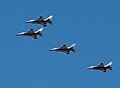 F-16s over Albuquerque, New Mexico