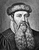 Johann Gutenberg, inventatorul tiparului