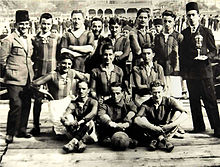 İstanbul Cuma Ligi - 1921-1922 Şampiyonu Galatasaray kadrosunun fotoğrafı