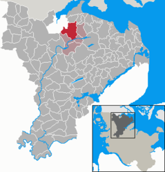 Hürup – Mappa