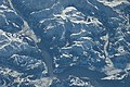 Altdorf and Lake Lucerne in winter - also der Vierwaldstättersee mit Landschaft und Schnee in den Bergen