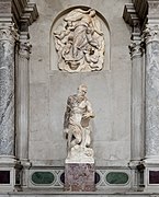 altare of Verde Scaligera, with Jerome , by Vittoria