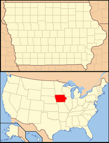 Denison is located in Iowa