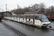 Gas-Zug auf Zeche Zollern 2013, seit 2016 Parkeisenbahn Peißnitzexpress Halle (Saale)