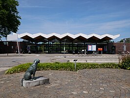 Het stationsgebouw van Cees Douma.