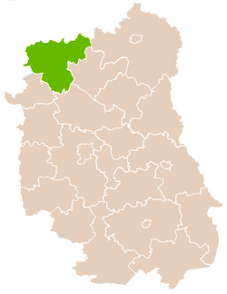 Location within the voivodeship